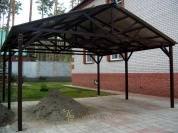 Навес для автомобиля №95 в Екатеринбурге фото