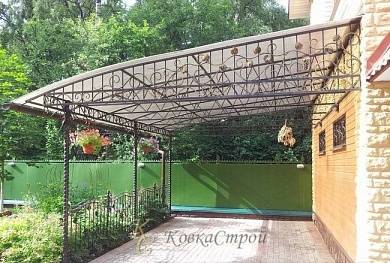 Навес, примыкающий к дому, №38 в Екатеринбурге фото