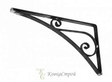 Кр-030 Кронштейн для полок, вывесок, цветов 44x26 см в Екатеринбурге фото
