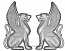 Грифон декоративный (литье)