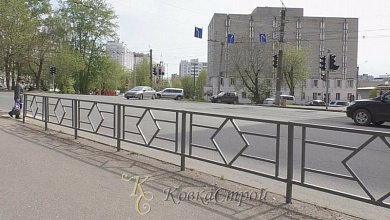 Пешеходное ограждение 3 в Екатеринбурге фото
