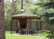 Кованая беседка №50 в Екатеринбурге фото
