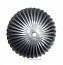 19-3026 Цветок штампованный 11.5x11.5 см, толщина 1 мм