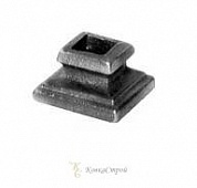 81276 Вставка в балясину 4.3х4.3х2.7 см, отв. 17 мм в Екатеринбурге фото
