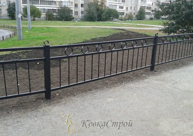 Пешеходное ограждение 22 в Екатеринбурге фото
