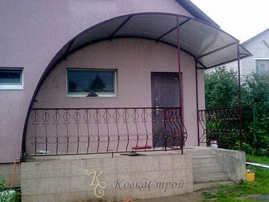 Навес, примыкающий к дому, №49 в Екатеринбурге фото
