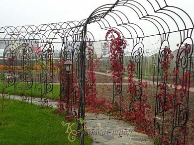Кованая арка №36 в Екатеринбурге фото
