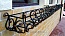 Кованая подставка для цветов №134