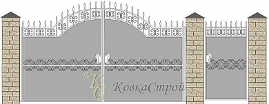 68. Ворота в Екатеринбурге фото
