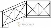 Сварные перила №11 в Екатеринбурге фото
