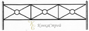 Кованая оградка №90 в Екатеринбурге фото

