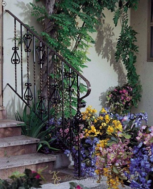Лестничное ограждение №12 в Екатеринбурге фото
