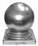 18780-120 Наконечник 12,4x12,4x14 см, основание 124 мм