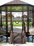 Кованая беседка №24 в Екатеринбурге фото
